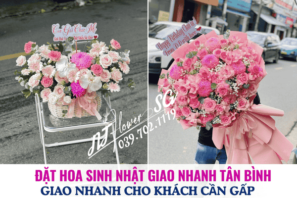 Đặt hoa sinh nhật tại Tân Bình